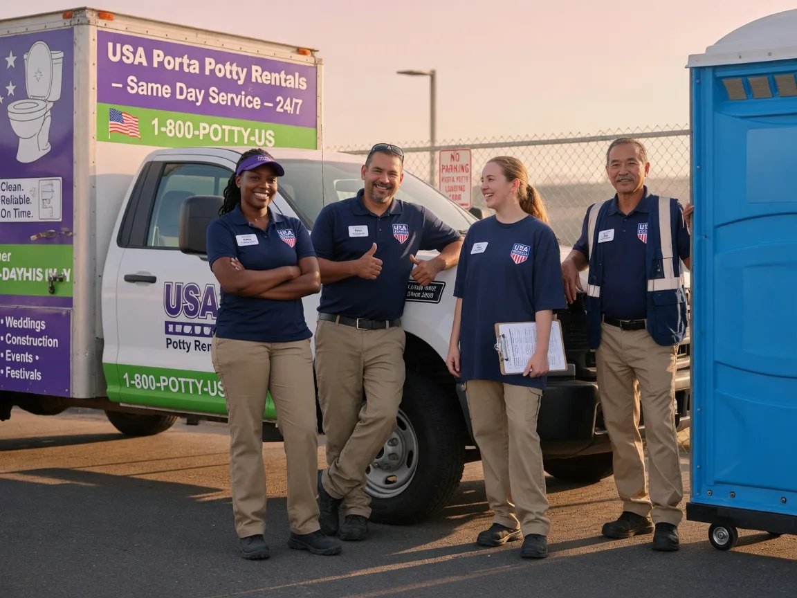 Porta Potty Rental company in Stevenson, MD